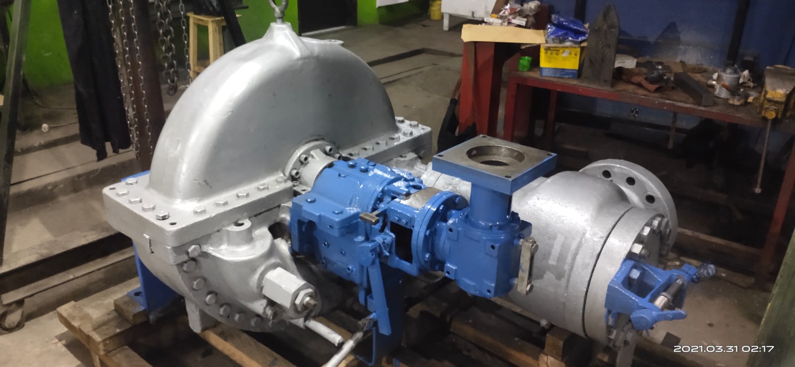 Turbine Coppus 1200 KW